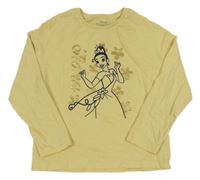 Žlté melírované tričko s Tianou M&S