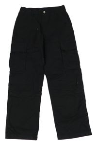 Černé cargo rifle H&M