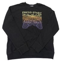 Čierna mikina s ovladačem H&M