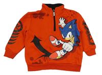 Červená mikina so Sonicem Primark