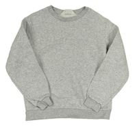 Svetlosivá melírovaná mikina zn. H&M