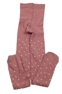 Staroružové bodkovaná é pančuchy