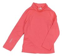 Neónově ružová funkčná mikina Wed'ze