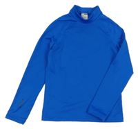 Modré thermo triko Decathlon