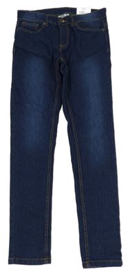 Nové - Tmavomodré slim rifle Y.F.K.