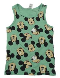 Zelené tielko s Mickeym Disney