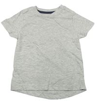 Sivé melírované tričko Nutmeg