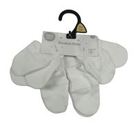 Nové - 4x bílé rukavice F&F