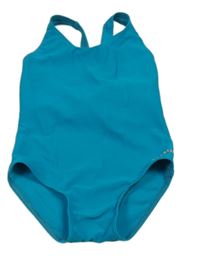 Tyrkysové jednodílné plavky s logem nabaiji