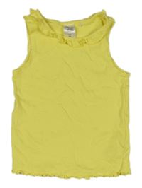 Žltý top s volánikom Pocopiano