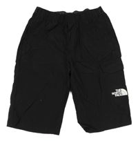 Černé sportovní kraťasy s logem The North Face