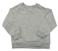 Sivá melírovaná mikina H&M
