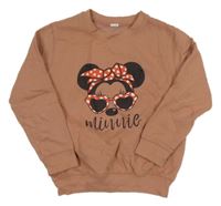 Růžová mikina s Minnie 