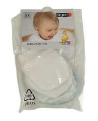 Nové - 3set - 3x Bílo-modré rukavice Ergee