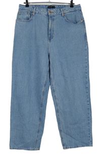 Dámske svetlomodré baggy rifle F&F