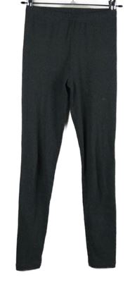 Dámské tmavošedé legíny 