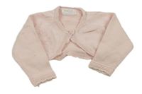 Svetloružové pletené bolerko Mayoral