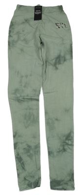 Nové - khaki batikované legíny New Look
