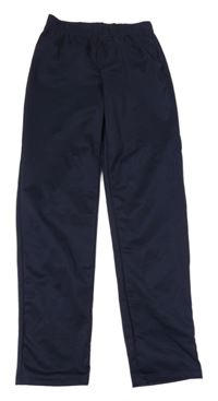 Tmavomodré sportovní tepláky 