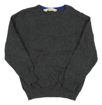Tmavosivý sveter H&M