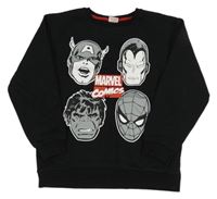 Černá mikina - Avengers Marvel