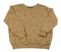 Hnedá vzorovaná mikina George