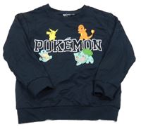 Tmavomodrá mikina s Pokémony