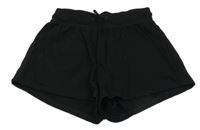 Čierne teplákové kraťasy H&M