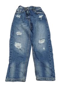 Modré rifle s dírami Next