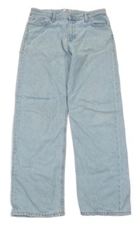 Světlemodré relaxed rifle Jack & Jones