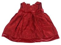 Červené šaty so vzorom Bhs
