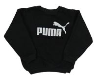 Černá oversize mikina s logem Puma