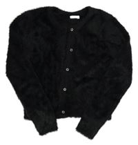 Čierny chlpatý prepínaci sveter zn. Next