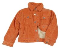 Oranžová menšestrová zateplená bunda Piobo