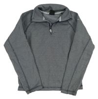 Tmavomodro-biela vzorovaná pletená mikina Trespass