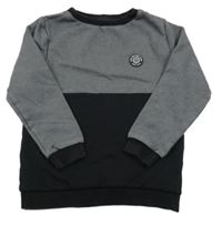 Sivo-čierna mikina George