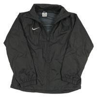 Antracitová šušťáková športová bunda Nike