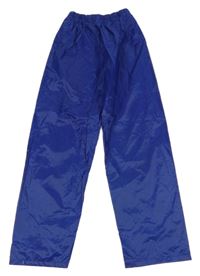 Kobaltově modré nepromokavé nohavice