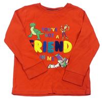 Červené pyžamové tričko s Toy Story Next