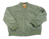 Khaki šusťákový zateplený bomber H&M