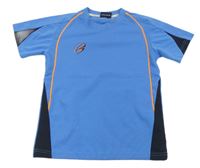 Modro-tmavomodré sportovní tričko 