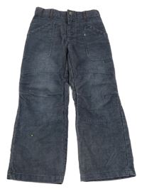 Tmavomodrošedé manšestráky Topolino