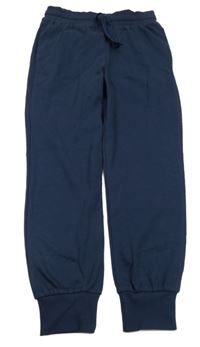 Tmavomodré tepláky H&M