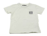 Biele tričko s výšivkou