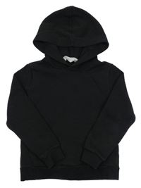 Čierna mikina s vreckom a kapucňou H&M