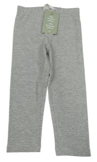 Nové - sivé melírované capri legíny H&M