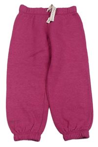 Fuchsiové melírované tepláky Matalan