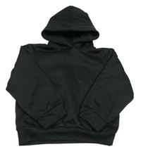 Čierna mikina s kapucňou