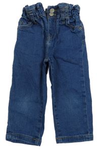 Modré capri paper bag rifle Sfera