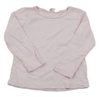 Svetloružové tričko H&M